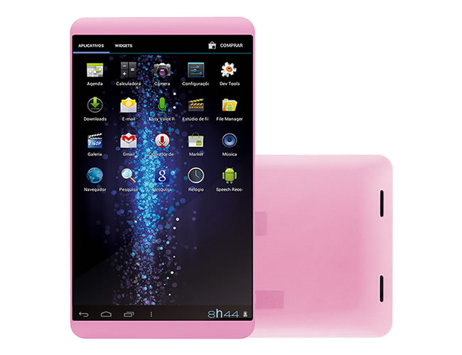 Tablet Philco 7A-R111A com Android 4.0 Wi-Fi Tela 7 Touchscreen Rosa e Memria Interna 8GB