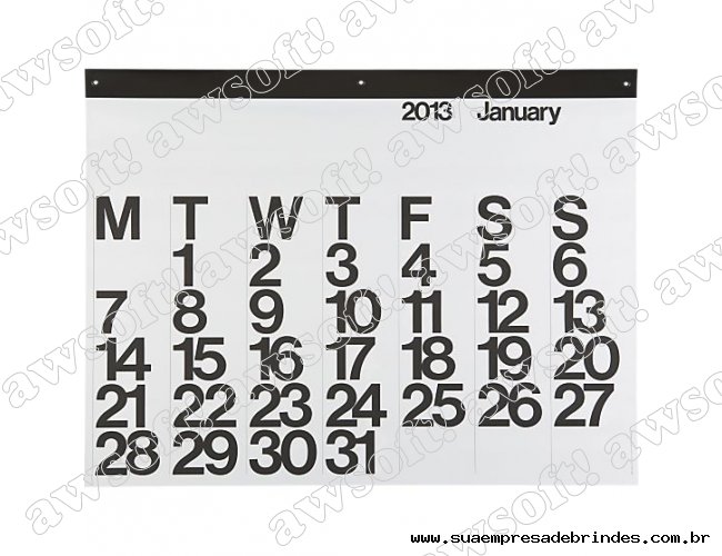 Calendrio de Mesa modelo G